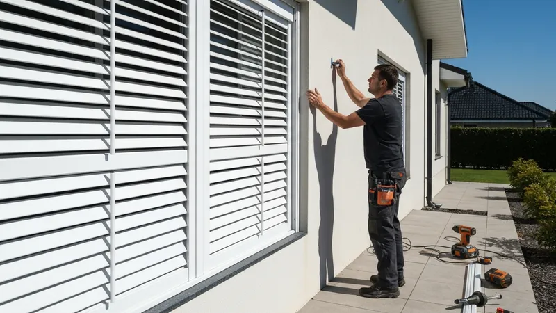 Guide d'installation des volets PVC