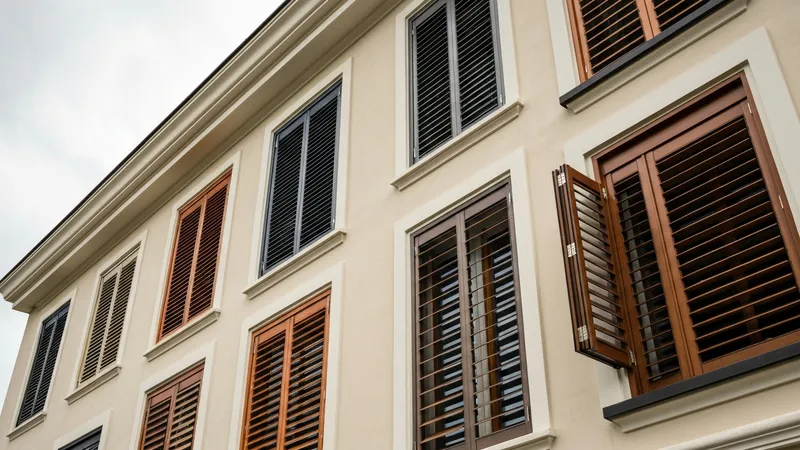 Comparaison volets bois aluminium PVC pour choisir