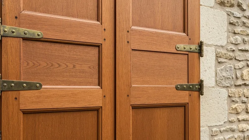 Volets écologiques matériaux durables responsables