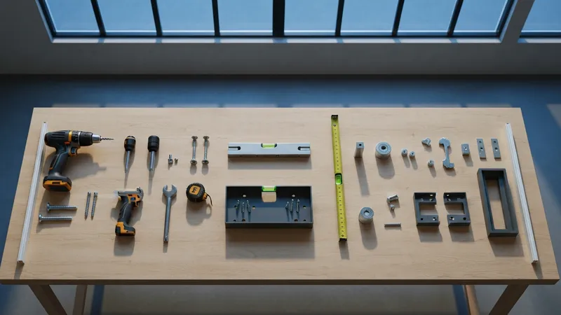Matériel nécessaire pour l'installation