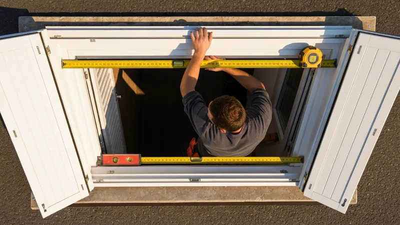 Mesurer pour bien installer ses volets